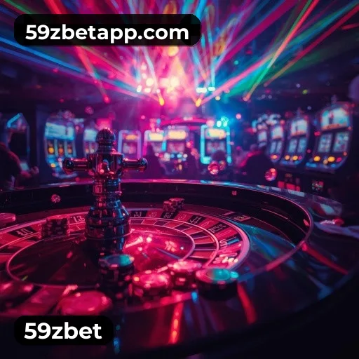 App 59zbet para iOS e Android — interface mobile, login biométrico e PIX integrado